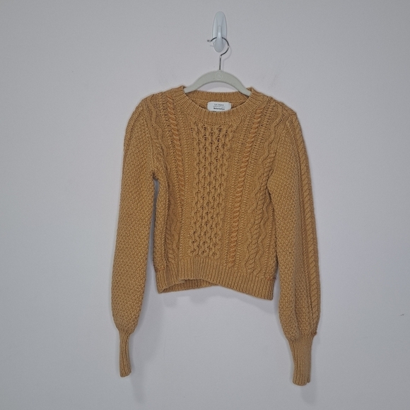 Reformation x La Ligne Sail Away With Me sweater camel XS - Picture 5 of 8
